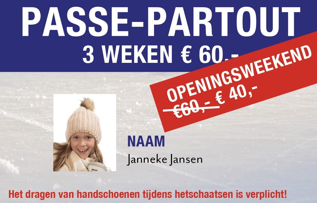 Actie Passe partout in openingsweekend